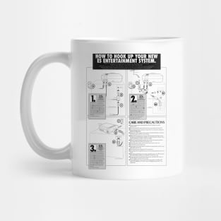 How To Hook Up Your Entertainment System (retro console) Mug